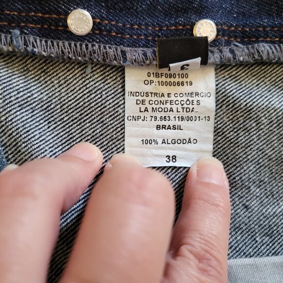 Lanca Perfume jean shorts Brazilian boho distressed denim beach coastal cowgirl - Picture 12 of 14